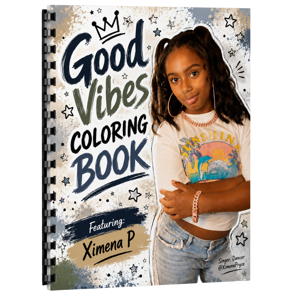 Good Vibes Coloring Book: Vol 1