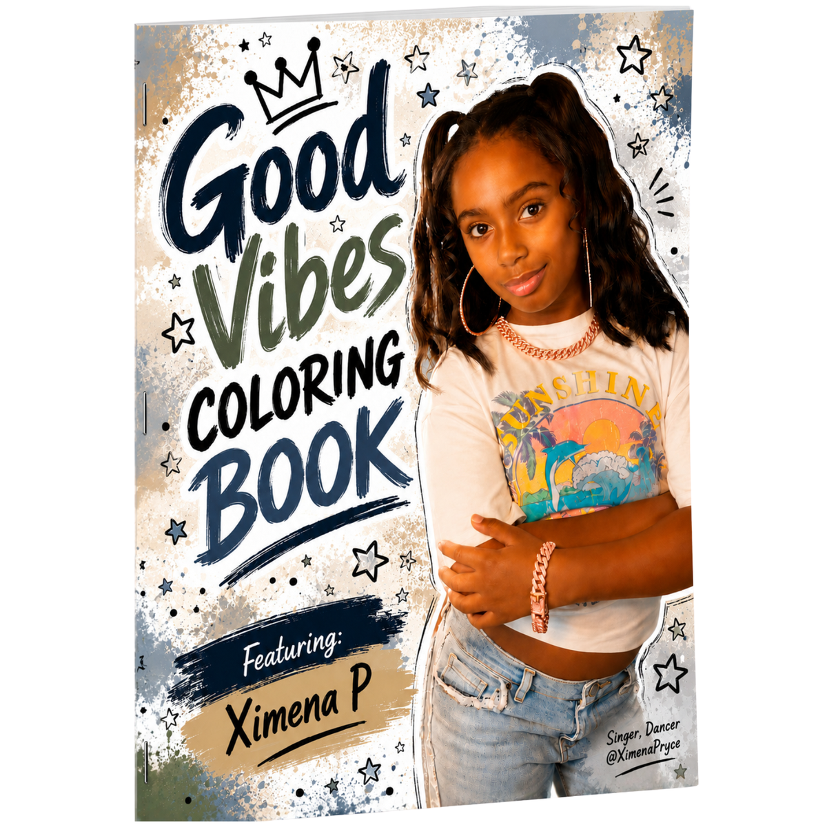 Good Vibes Coloring Book: Vol 1